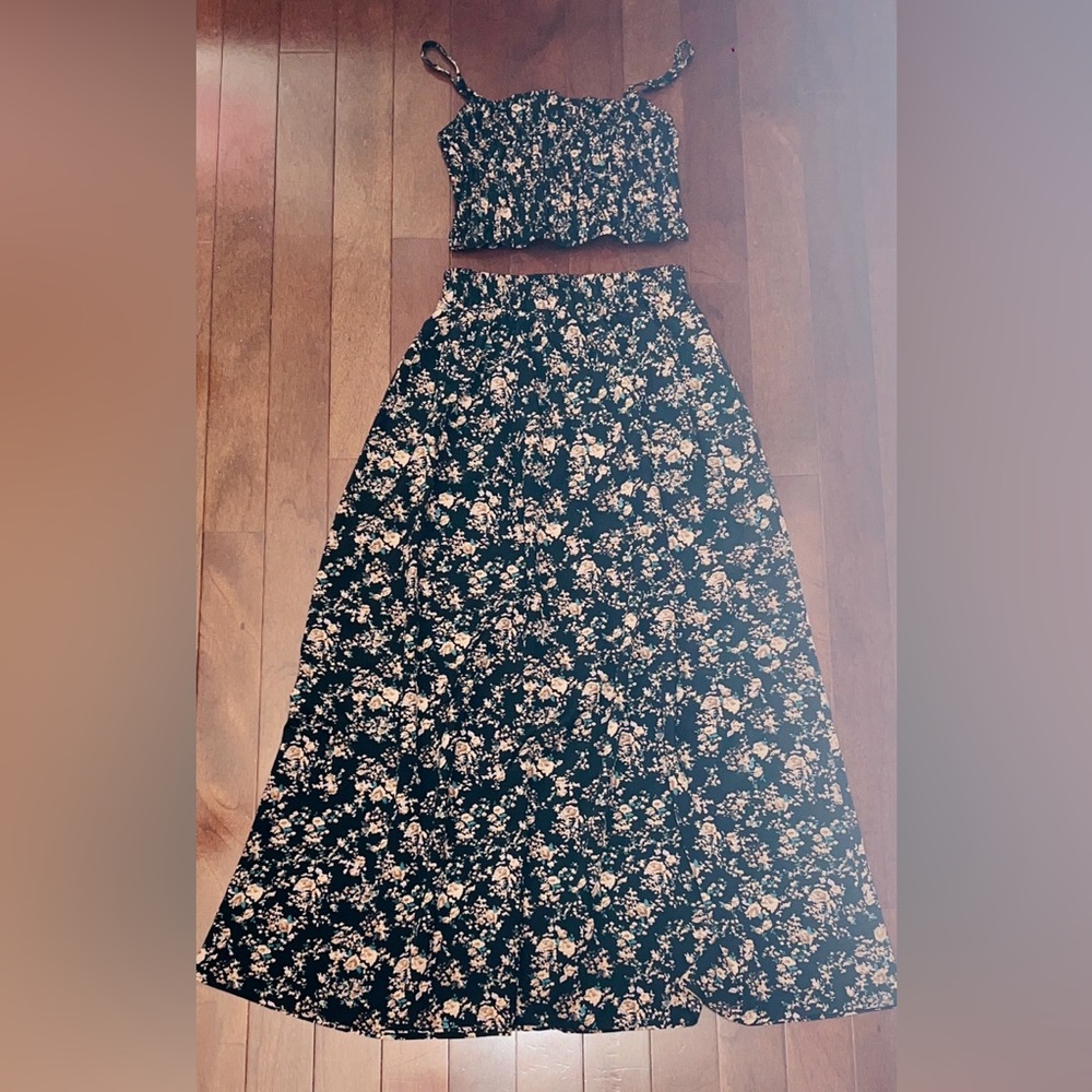 Floral Two-Piece Set